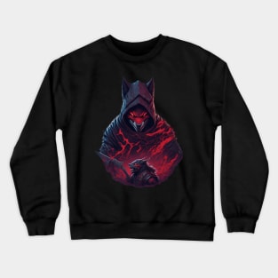 NINJA FOX ART WORK Crewneck Sweatshirt